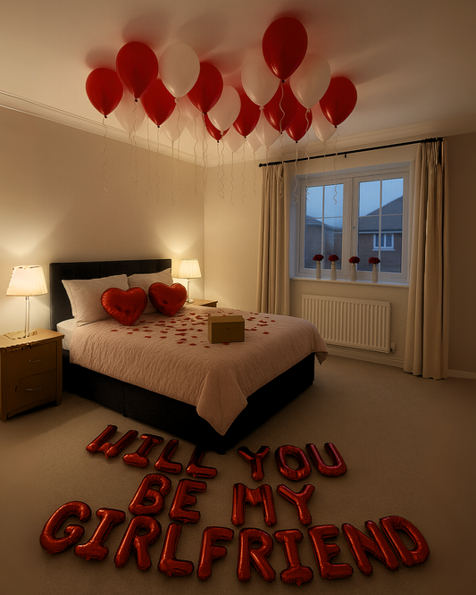 Will you be my girlfriend room decoration kit